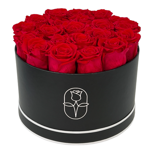 Classic Round Box Rose Collection | 20-24 Roses