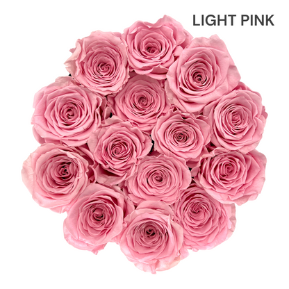 Classic Round Box Rose Collection | 12-14 Roses